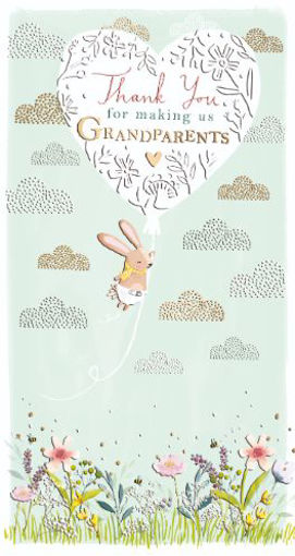Picture of THANKYOU FOR MAKING US GRANPARENTS CARD